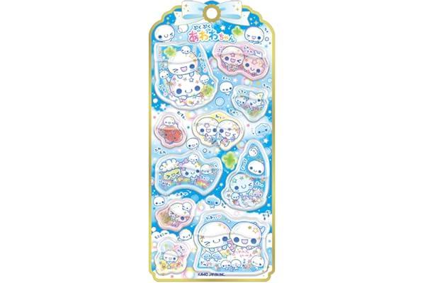 カミオジャパン ステッカー あわわちゃんウォーターインシール クローバー 230345