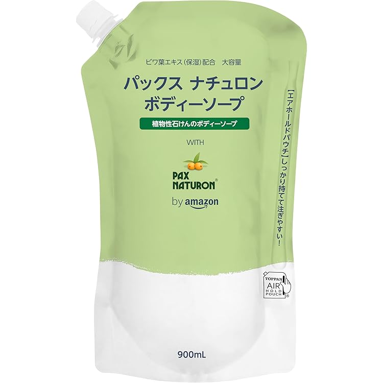 太陽油脂　パックスナチュロン ボディーソープ つめかえ用 500ml×１２個セット　フレッシュハーバルグリーンの香り　低刺激ボディシャンプー Amazon | 太陽油脂 パックスナチュロン ボディーソープ つめかえ用