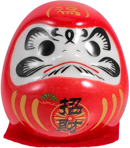 Amazon.co.jp: ガラス 置物 達磨 ダルマ 小さい/だるま (小) 金 硝子