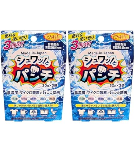 Amazon.co.jp: シュワッとパンチ お試し 30g × 3袋 + マ―ナ 100万枚