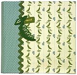 C.R. Gibson Jack Baby Photo Album 200 Capacity (Green, 23cm x 22.5cm) by Jomoval