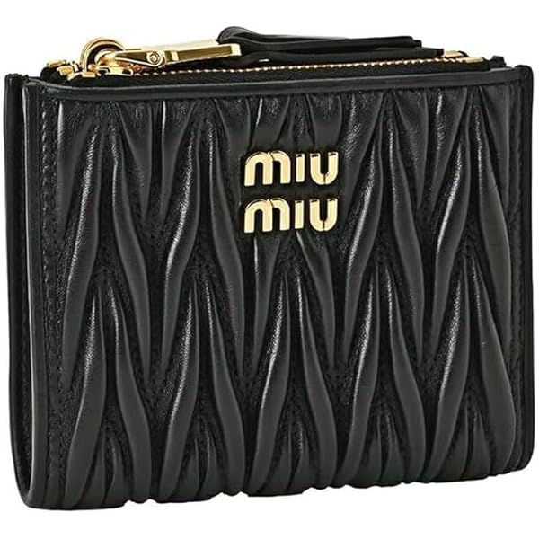 Amazon | [ミュウミュウ] 財布 二つ折り マテラッセ ダイヤ