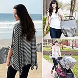 Nursing Covers by Dria 'The All-In-One Fashionable Nursing Cover, Stroller Cover, Car Seat Cover' - 