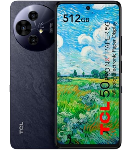 TCL 50 Pro NXTPAPER 5G Smartphone, 5G, 6.8 inch, Higher Eye
