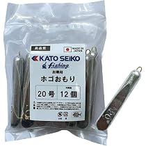 Amazon | 【KATO SEIKO】 ホゴおもり 15号～60号 お徳用 タコ釣り 根