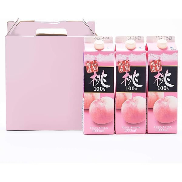 桃 果物 山梨県 まこと Amazon.co.jp: 山梨県産 桃100%ジュース 6本セット 誠 山梨県