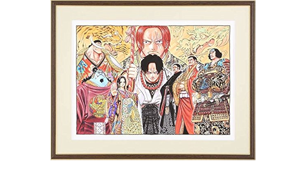 Amazon 集英社 One Piece ワンピース 尾田栄一郎 高級複製原画 ス パー歌舞伎 頂上決戦 新橋演舞場 Mekke 限定ver おもちゃ おもちゃ