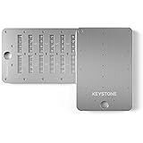 KEYSTONE 暗号通貨ウォレット、クリプトシードストレージ Cryptosteelカプセルメタルウォレット コールドストレージバックアップ 24ワードビットコインキーフレーズストレージ スチールプレート Ledger/Trezor/KeepKey