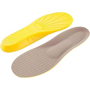 インソール 2足セット 衝撃吸収 中敷き 人体工学に基づいた 3Dアーチサポート 土踏まず 低反発 ソフトクッション ス…