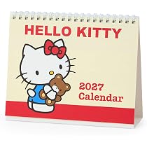 Amazon.co.jp: サンリオ(SANRIO) ウォールカレンダーM 2027年 ハロー