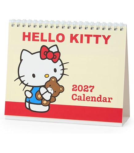 Amazon.co.jp: サンリオ(SANRIO) B6デイトブック 2027年 ハローキティ