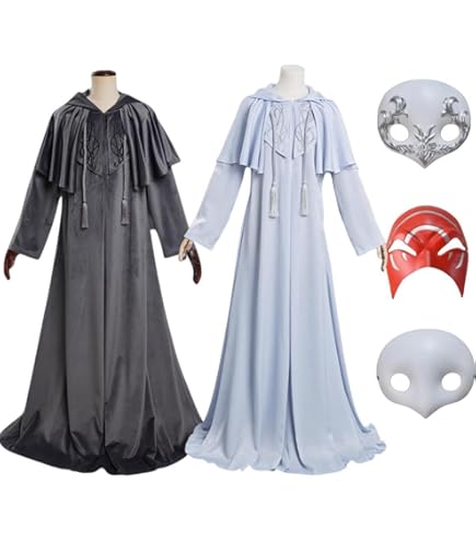 Amazon.co.jp: FF14 コスプレ衣装 アシエン コスチューム 古代人