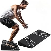Amazon | Power Press スクワットウェッジブロック - スクワット