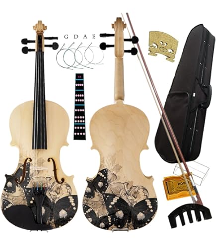 Amazon | Wood Violins Stingray SV Series Electric Violin 4-String