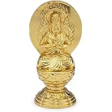 仏壇屋 滝田商店 仏像 大日如来(未・申年生まれ) 合金製 (高さ6.8cm×巾2.7cm)【渡辺景秋作】◆厄除け十二支守り本尊・守護仏【滝田商店発行 証明書付】