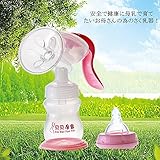 さく乳器 手動 衛生的に母乳保存用 手動搾乳器 抗逆流 強い吸引力 乳頭保護 乳首を守りながら授乳ができる 手動タイプ　搾乳機　乳房ポンプ マッサージ 疲れにくい設計 軽量 シリコーンゴムとPP材質　