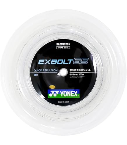 Amazon | ヨネックス 強チタン(200M) BG65T-2 011 | YONEX(ヨネックス