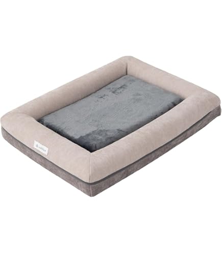 Amazon | エムール シニア期からの やわらか ドッグケアベッド 犬