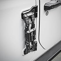 Amazon | ドアヒンジステップアルミ折りたたみフットペダルJeep 