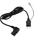Amazon.co.jp: Kaito Denshi(海渡電子) AC電源ケーブル 3ピン L字 IEC
