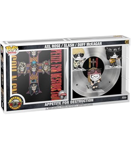Funko Guns N Roses Pop! Complete Set (3) : Funko: Amazon.sg: Toys