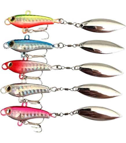 Amazon.co.jp: 【オルルド釣具】 ジグスピナー 4.7cm 35g 実績の