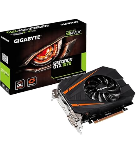 Amazon | GIGABYTE ビデオカードGEFORCE GTX 1070搭載 GV-N1070G1