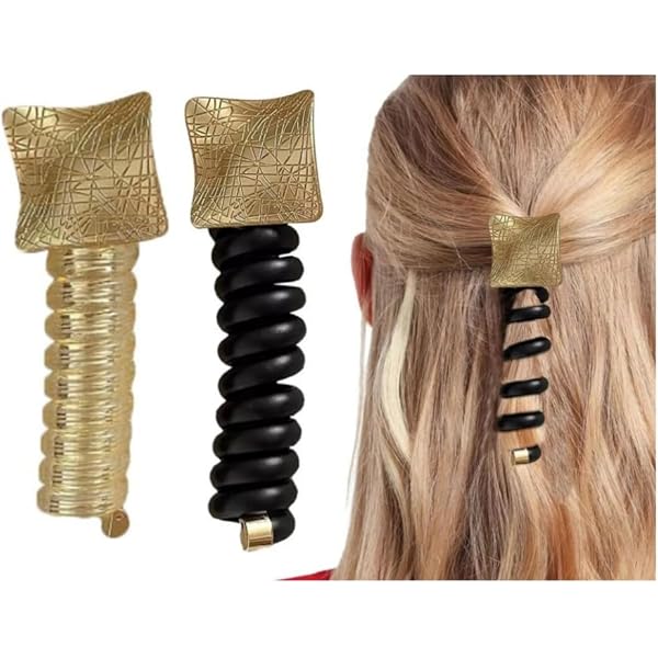 Amazon | GYWHOOFT 2本セット コイルポニー ワイヤーポニー