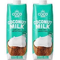 Amazon.co.jp: COCOXIM ココナッツミルク 無糖 1L 植物性ミルク 砂糖不