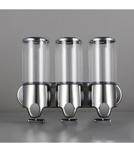 Amazon｜simplehuman ウォールマウントポンプ 444ml×2 ツイン BT1028