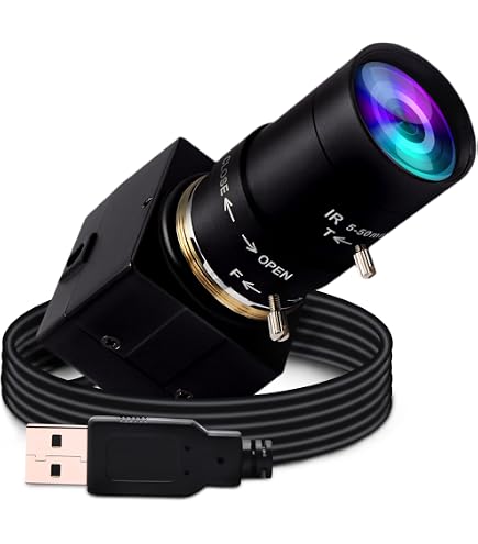 ELP 5MP USB Webカメラ 10倍光学ズーム グローバルシャッター Amazon.co.jp: ELP 100fps 光学ズームWebカメラ 200万画素 高速 ウェブ