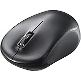 バッファロー BUFFALO 無線 IR光学式 3ボタン 電池長持ちマウス ブラック BSMRW118BK