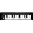 KORG(コルグ) MIDI キーボード コントローラー USB パスパワー DTM プラグイン付属 microKEY2 (マイクロキー) 37鍵盤