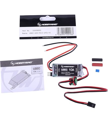 FEICHAO UBEC 8A Salida Máxima 12A – Entrada 7V-25.5V Para 2-6S Lipo, Interruptor BEC Para Helicópteros RC Regulador De Voltaje Para Modelos RC FEICHAO UBEC 8A Salida Máxima 12A – Entrada 7V-25.5V Para 2-6S Lipo, Interruptor BEC Para Helicópteros RC Regulador De Voltaje Para Modelos RC
