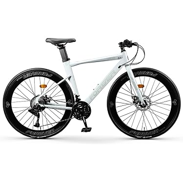 新品 ロードバイク マウンテン ロード 自転車 アウトドア 通勤通学 白 Amazon.co.jp 最新リリース: ロードバイク の新着ランキングです。