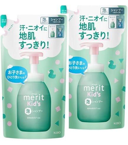 Amazon | メリット 泡で出てくるシャンプー キッズ ドラえもん 限定