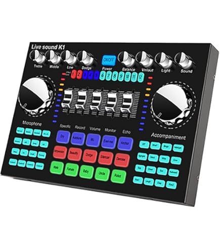 Amazon | ライブサウンドカード、複数の効果音ボイスチェンジャー