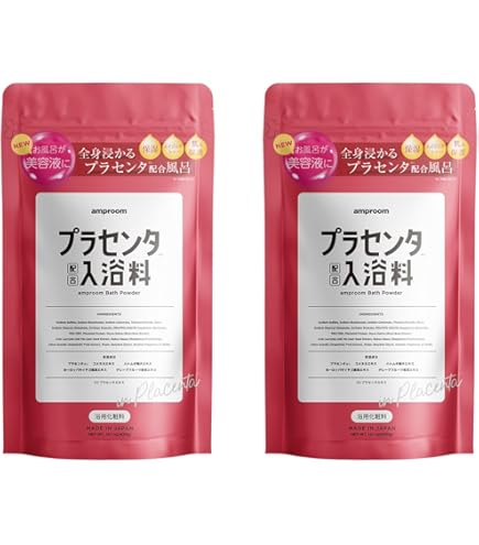 Amazon | amproom アンプルーム 入浴剤 4種セット (プラセンタ