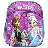 アナと雪の女王　ミニバックパック(リュックサック)　フラワー9762k【FROZEN　エルサ　キャラクター　バッグ　子供用　グッズ】