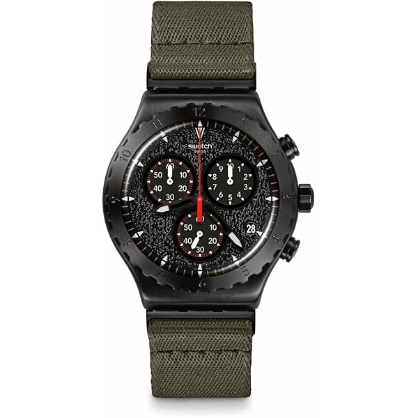 Swatch Boxengasse Again Men's Watch YVS423GC, Silver, bracelet