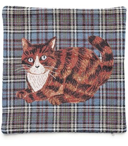 新品　松尾ミユキ　クッションカバー　stella　45×45cm　猫　ねこ　ネコ 松尾ミユキ クッションカバー 45×45 猫グッズ クッションカバー A 送料