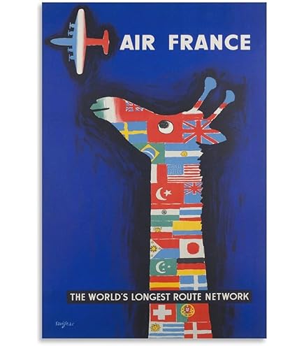 Amazon.co.jp: レイモン・サヴィニャック1956年 エールフランス国際線