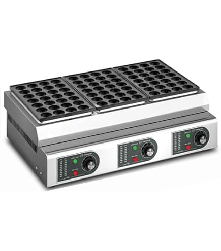 Amazon | 業務用電気加熱式たこ焼き機、28/56/84 個タコ焼き 機