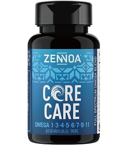 ゼンノア　コアケア　SRQ Amazon | ZENNOA コアケア オメガ3 90粒 サプリメント オメガ脂肪酸