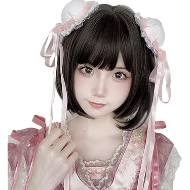 かつら（人毛混商品）レディース☆超❣️お買い得❣️ Qoo10] 三点妄想 絶対零度 エレンジョーコス ウ