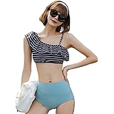 Amazon Co Jp 水着 フリル オフショルビキニ セクシー 体型カバー 大きいサイズ レディース オフショルダー ビキニ水着 韓国 トレンド 夏 水着 ビーチ プール リゾート 可愛い フリル オフショル ビキニ 服 ファッション小物