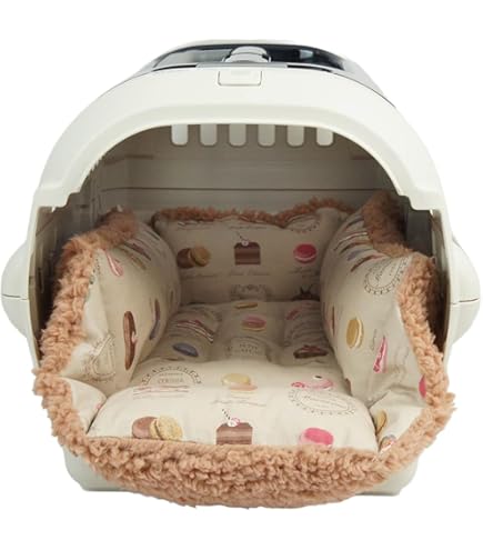 Helen’s へレンズ ペットベッド キャリークッション 生成ファー 犬 猫 Amazon | Helen's ペットが喜ぶ キャリークッションベッド 8号