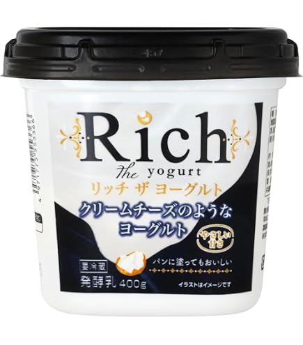 Amazon | 共進牧場 リッチ ザ ヨーグルト 400g | 共進牧場 | プレーン
