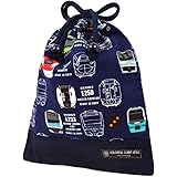 COLORFUL CANDY STYLE 給食袋 男の子 巾着袋 中 小学生 おしゃれ かわいい 子供 TOKYO電車コレクション N7013500