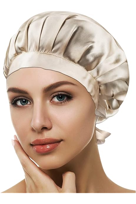 Silk Bonnet Sleep Cap 